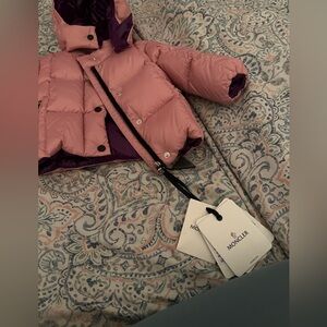 Selling babygirl moncler coat 12-18 months only worn a couple of times